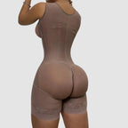 Open-Bust Colombian Faja with Crotch Zip